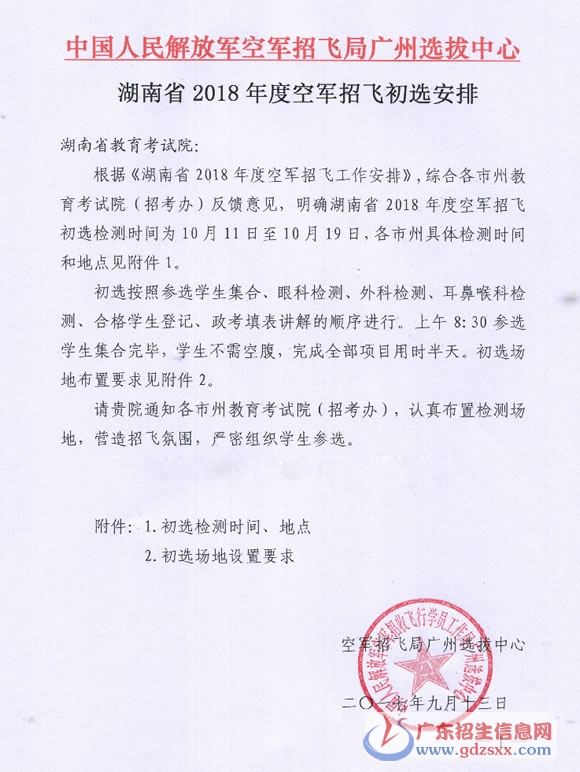 湖南空軍招飛