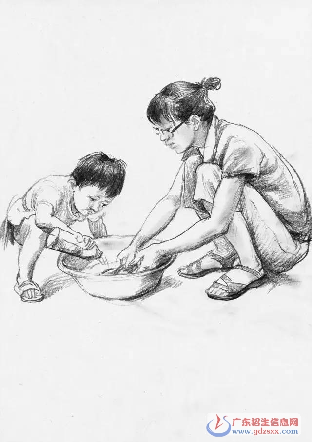 高考美術(shù)速寫