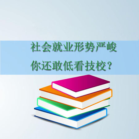 社會就業(yè)形勢嚴(yán)峻，你還低看技校？看看為什么吧？