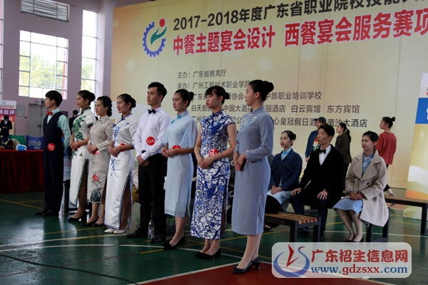 自信的參賽選手們