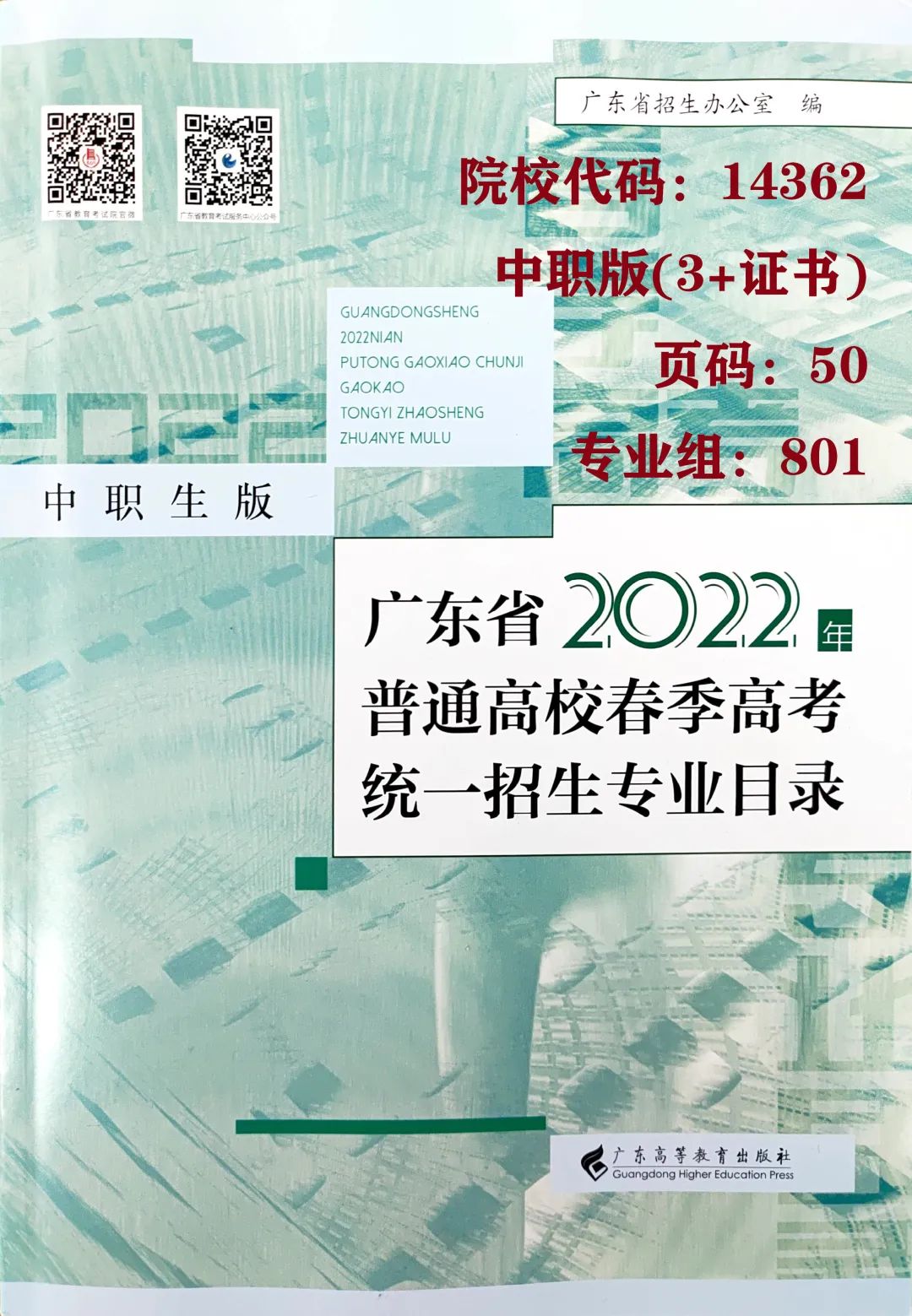 春季高考統(tǒng)一招生專業(yè)目錄